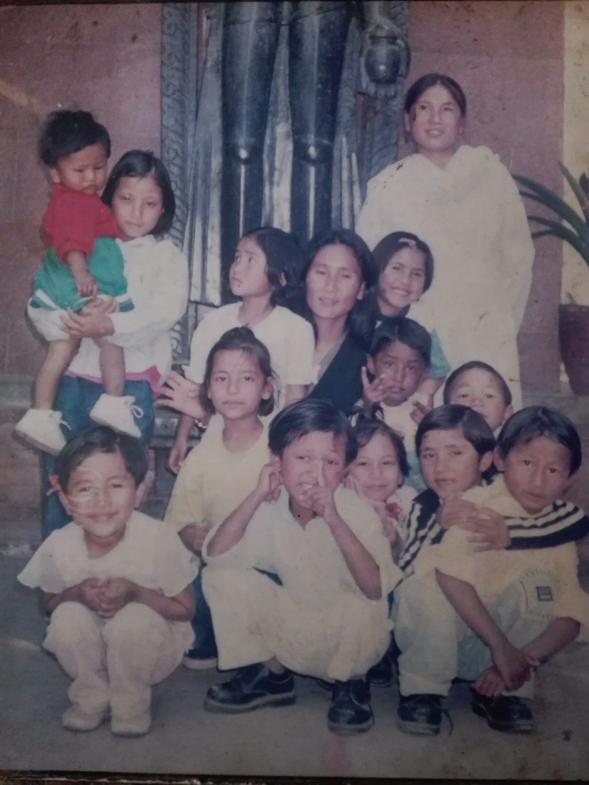 Indira Ranamagar with Children