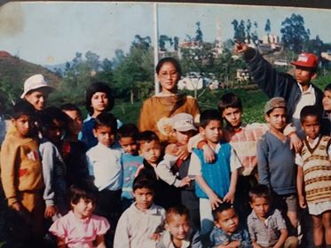 Indira Ranamagar Teaching at School