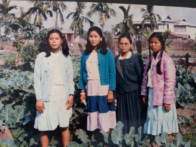 Indira Ranamagar with School Friends